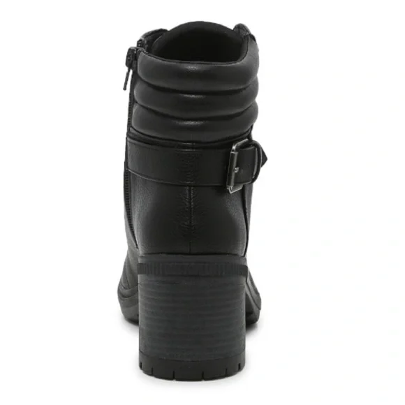 New Black Lace-up Boots - Picture 4 of 5